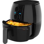 Fritadeira sem Óleo Cadence Pratic Fryer, 3L, Preta, 110V, FRT515